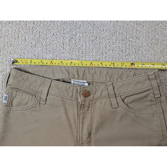Carhartt FR Loose Fit Utility Work Pants 29x29 Flame Resistant Canvas Khaki - Picture 9 of 11